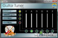 Look at screenshot of Free Guitar tuner