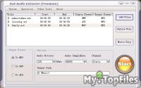 Look at screenshot of AoA Audio Extractor FREE