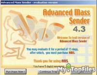 Look at screenshot of Advanced Mass Sender