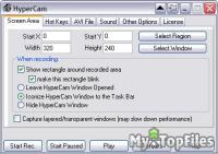 Look at screenshot of HyperCam