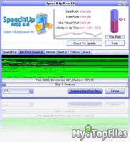 Look at screenshot of SpeedItup Free